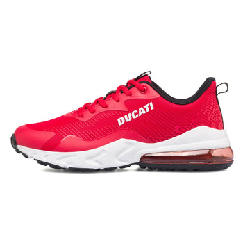 Sneakers rosse da uomo con suola ad aria Ducati D-Bounce, Brand, SKU s323500470, Immagine 0